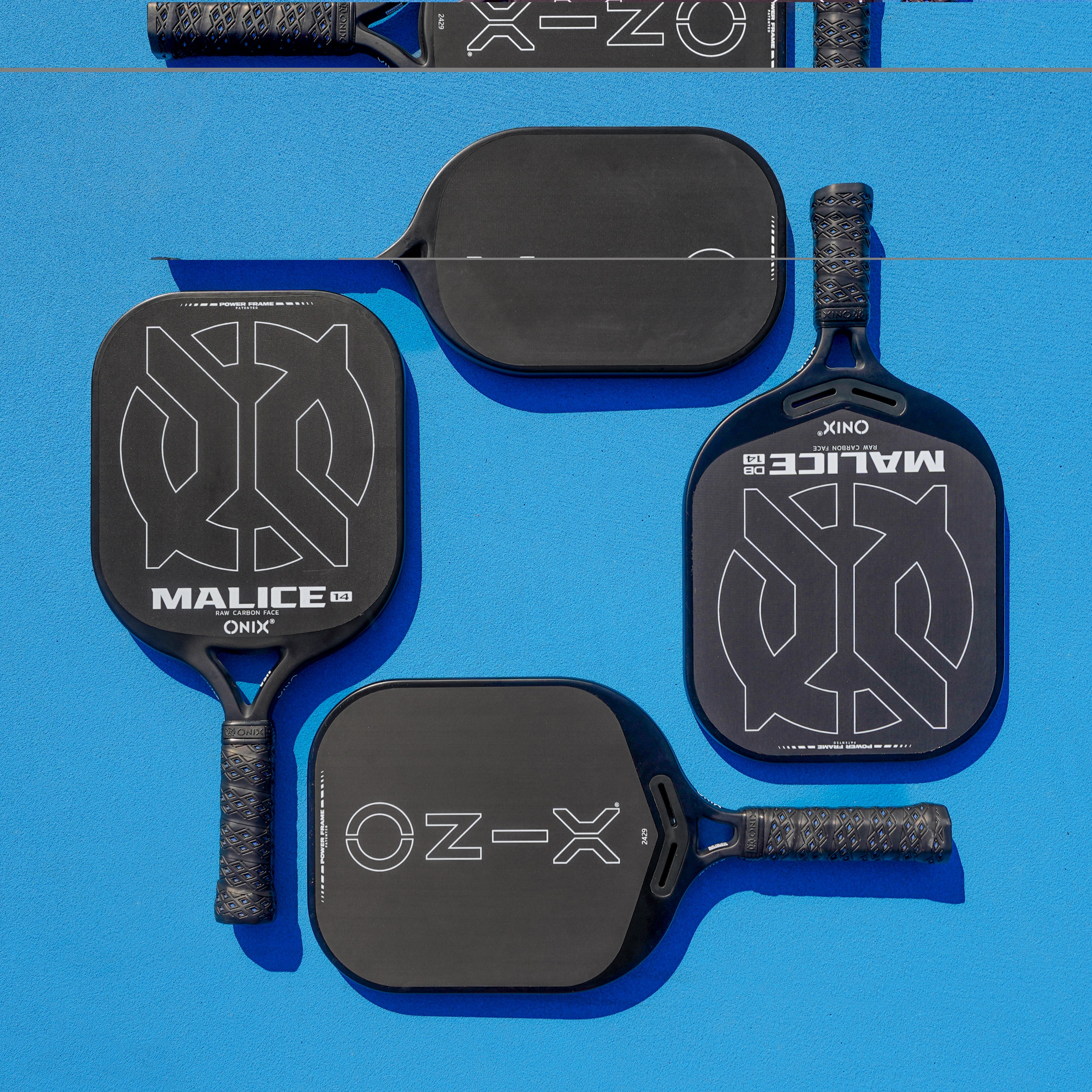 New Malice Raw Carbon Series Pickleball Paddles | Onix