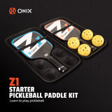 onix pickleball z1 starter pickleball kit set