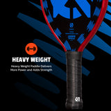 Onix Graphite Evoke Tear Drop Pickleball Paddle, Heavy Weight: Heavy Weight Paddle Delivers More Power and Adds Strength