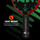 Onix Graphite Evoke XL Pickleball Paddle, Light Weight: Light Weight Paddle Perfect for Increasing Speed and Agility