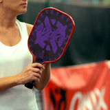 Onix Graphite Evoke XL Pickleball Paddle, person holding the paddle getting ready to serve