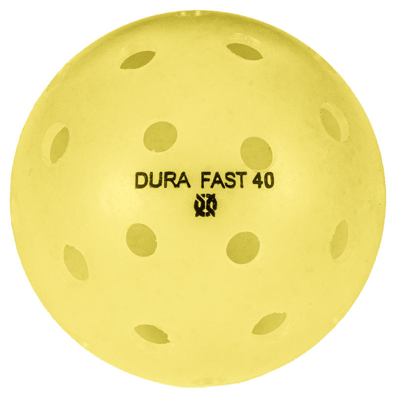 yellow dura fast pickleball - onix dura fast 40 pickleball
