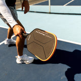 Hype X Pro Pickleball Paddle orange lifestyle