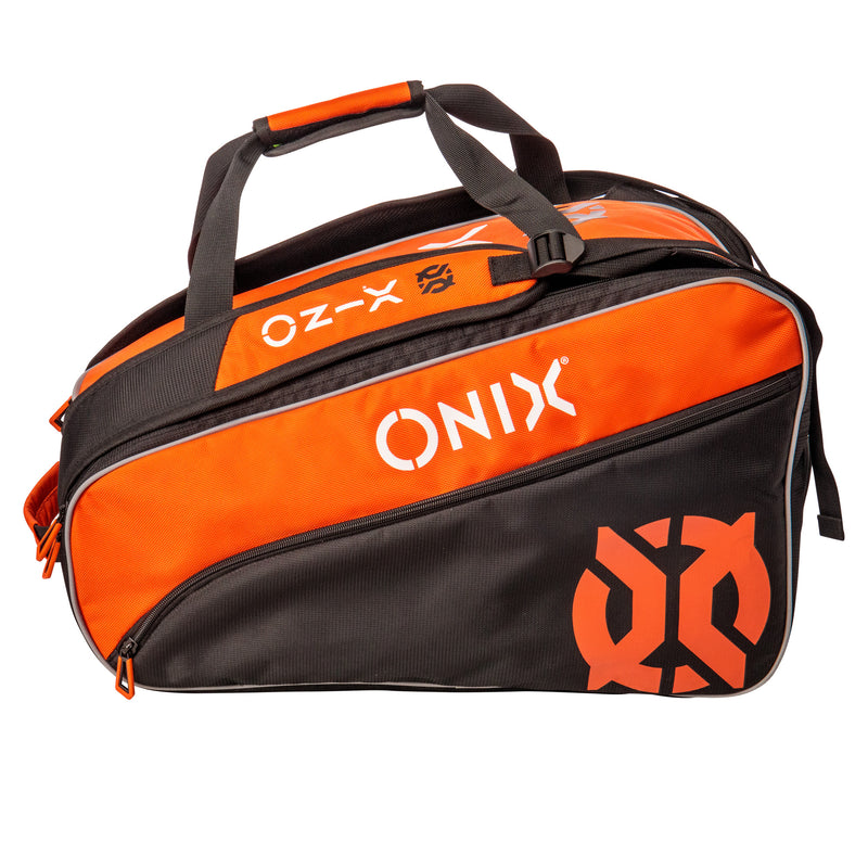 side view of the onix pickleball paddle bag for carrying pickleball paddles and gear
