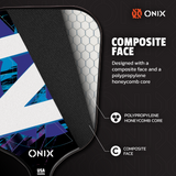 composite face pickleball paddle from onix