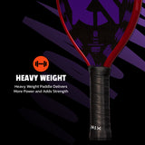 Onix Graphite Evoke Tear Drop Pickleball Paddle, Heavy Weight: Heavy Weight Paddle Delivers More Power and Adds Strength