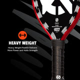 Onix Graphite Evoke Tear Drop Pickleball Paddle, Heavy Weight: Heavy Weight Paddle Delivers More Power and Adds Strength
