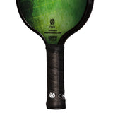 green pickleball paddle handles