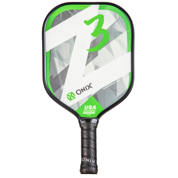 ONIX Z3 Pickleball Paddle Front View - Green