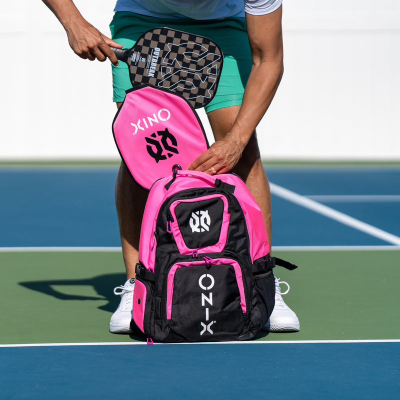 ONIX Pink Pro Team Backpack Pickleball Bag
