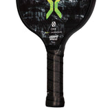 ONIX Graphite React Pickleball Paddle Back View Handle  - Green