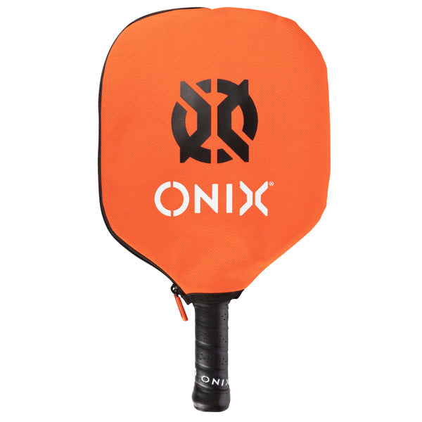ONIX Paddle Cover — Orange/Black - neoprene pickleball paddle cover