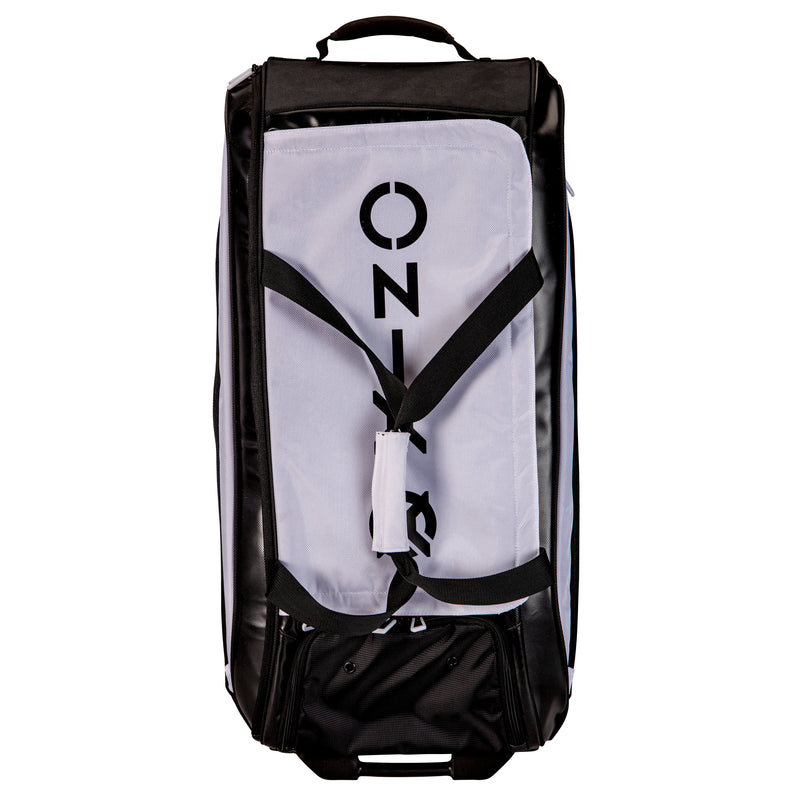 ONIX Pro Team Wheeled Duffel Bag — White/Black_11
