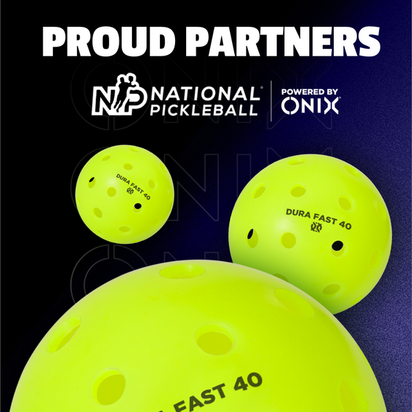 ONIX Pickleball is the proud partner of National Pickleball