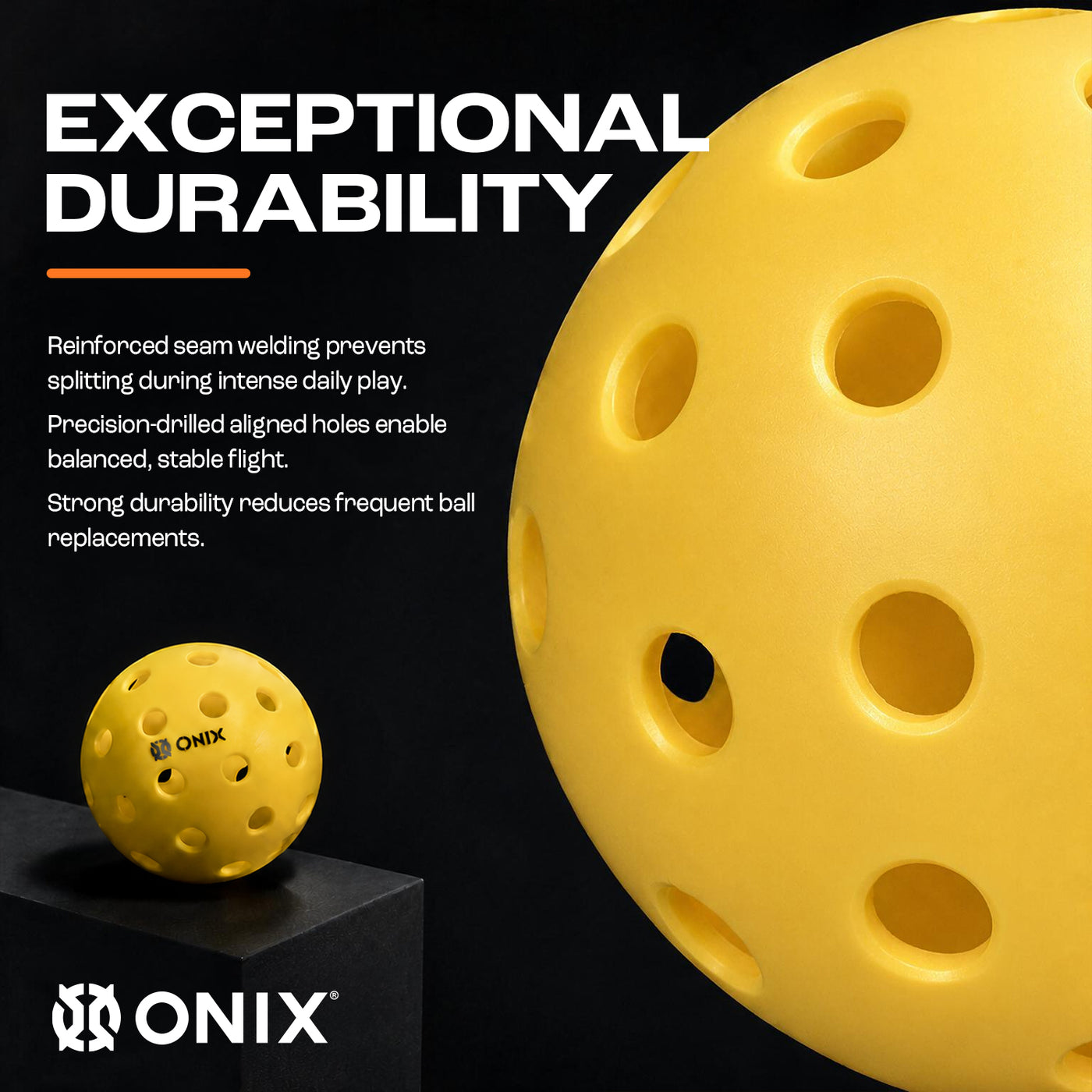 Pure 2 Outdoor Pickleballs | Onix Pickleball