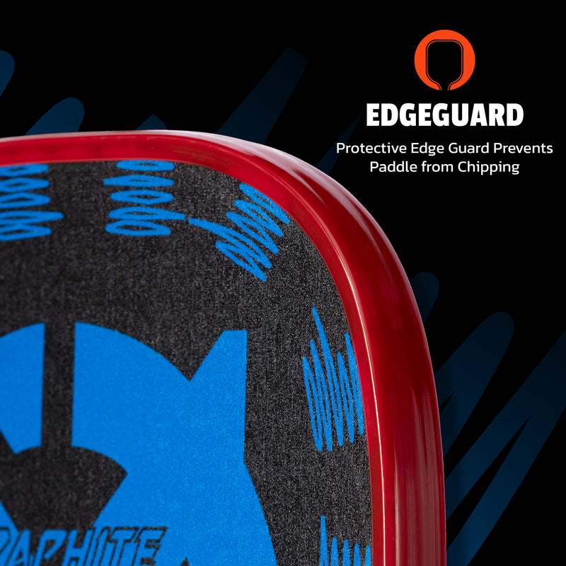 Onix Graphite Evoke Tear Drop Pickleball Paddle, Edge Guard: Protective Edge Guard Prevents Paddle from Chipping