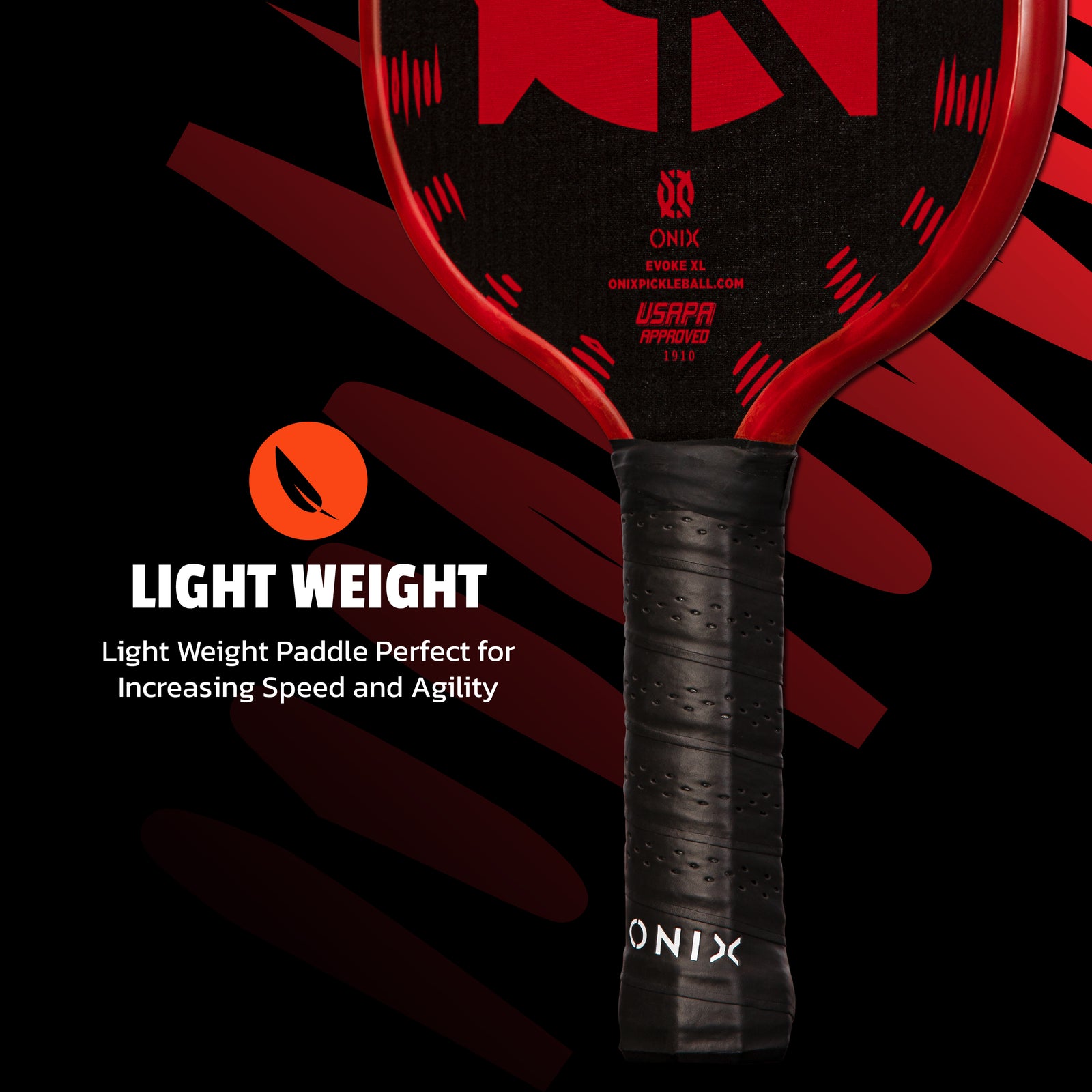 Evoke XL Graphite Paddle | Onix Pickleball