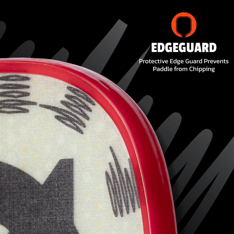 Onix Composite Evoke XL Pickleball Paddle, Edge Guard: Protective Edge Guard Prevents Paddle from Chipping
