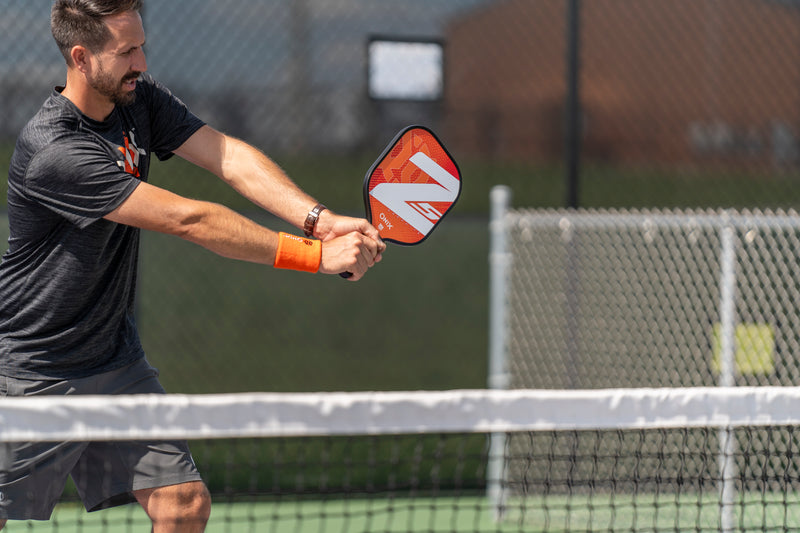 Z5 Mod V2 Series Graphite Paddle in action orange