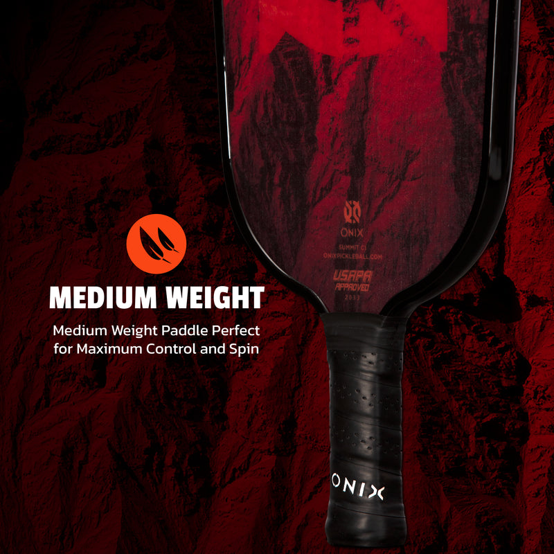 Summit C1 Elongated Pickleball Paddle | Onix Pickleball