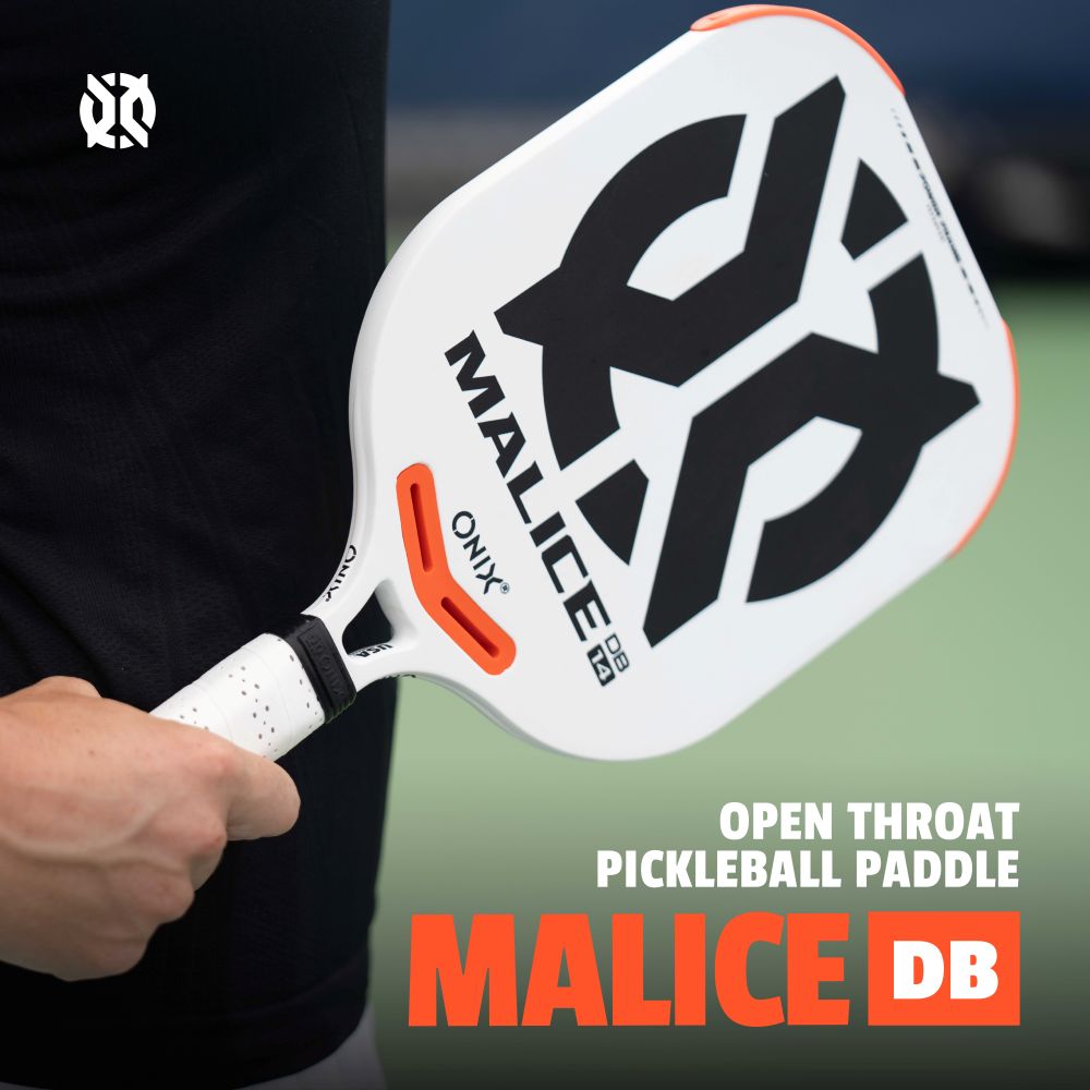 Best Malice DB Open Throat Pickleball Paddle | Onix Pickleball