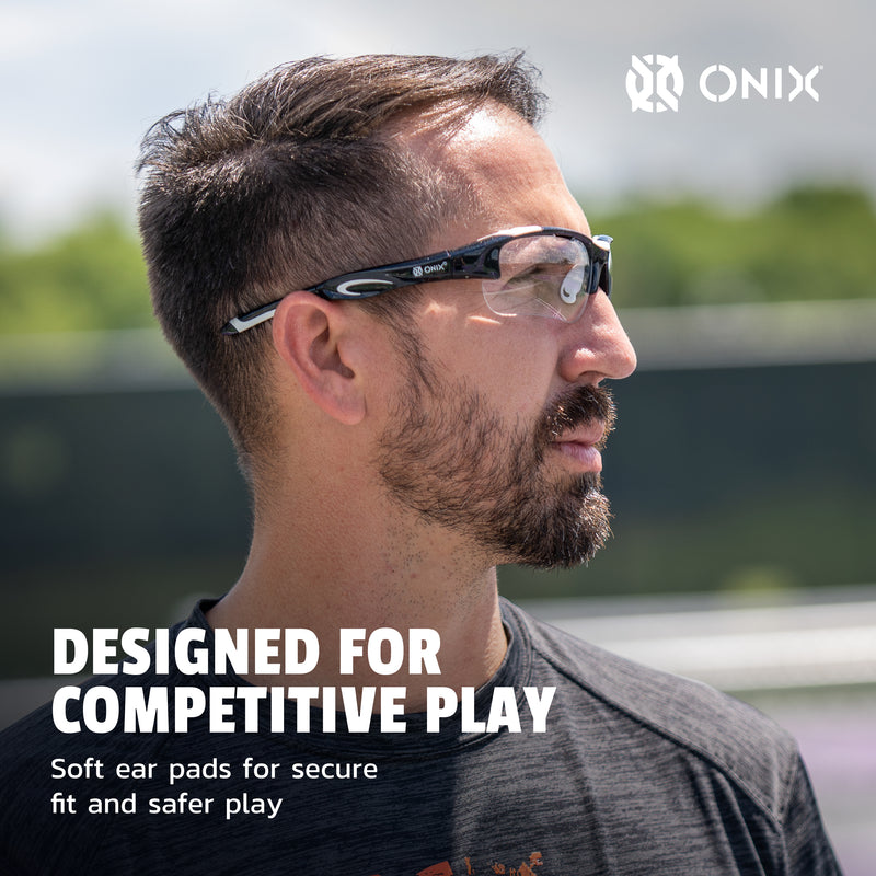 competitive play glasses for pickleball secure fit 