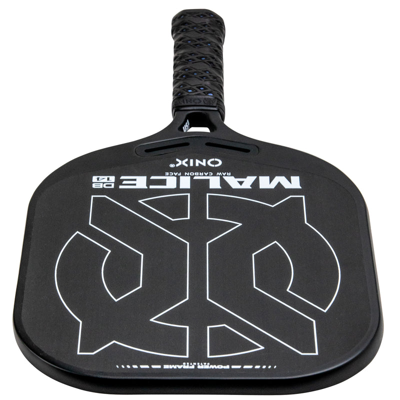 malice db raw carbon fiber onix pickleball tournament paddle 