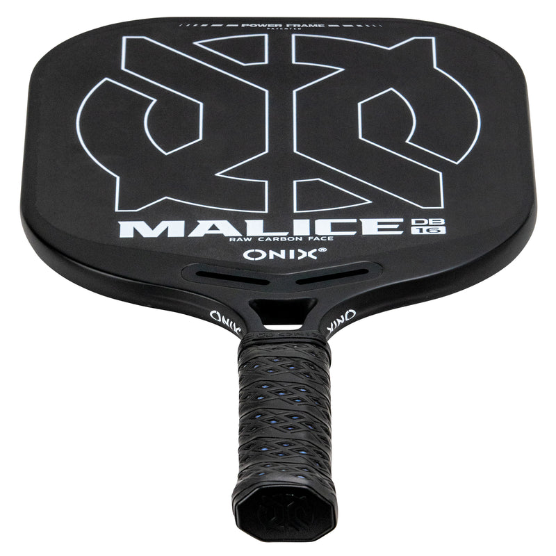 malice db raw carbon fiber onix pickleball tournament paddle 
