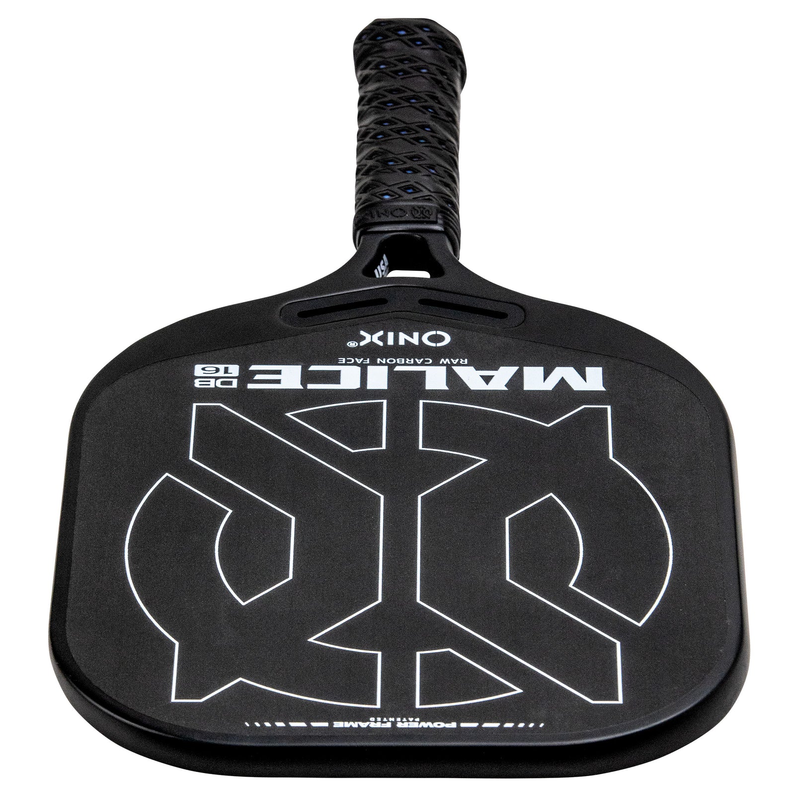 Malice DB Open Throat Raw Carbon Fiber Pickleball Paddle | Onix Pickleball