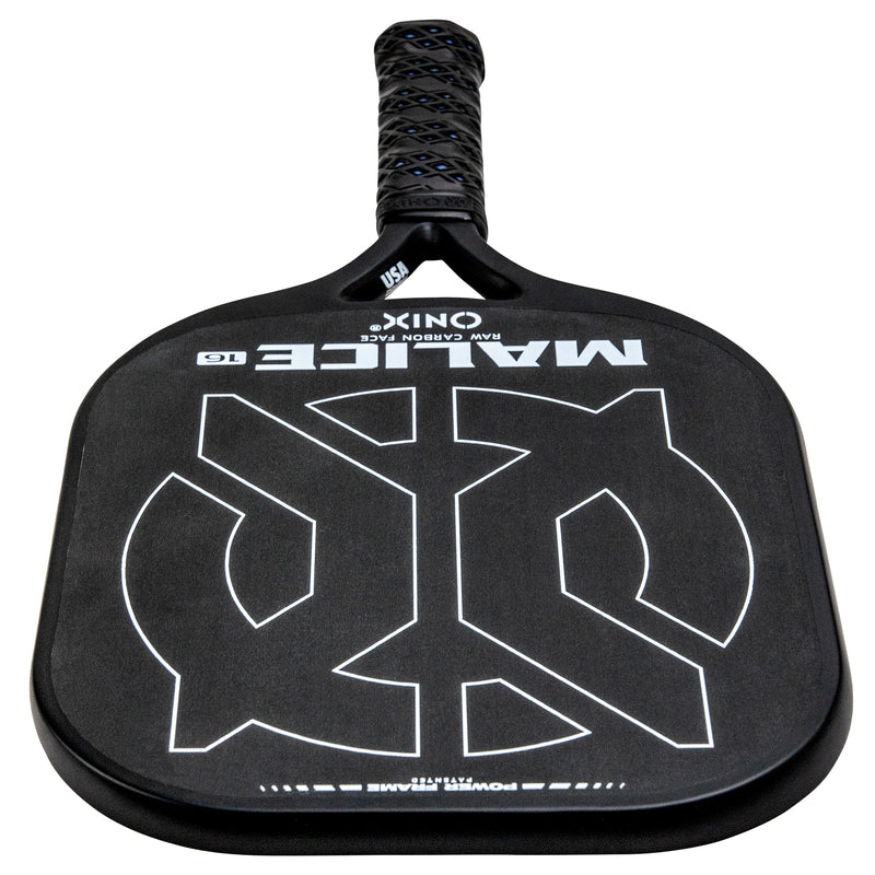 malice 16mm raw carbon pickleball paddle onix 