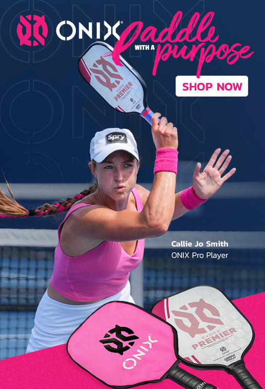 onix pickleball paddle with a purpose breast cancer awareness month all pink products 