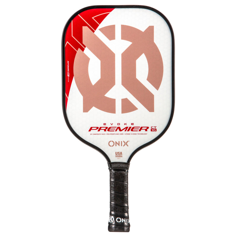 Red ONIX CT-16 Pickleball Evoke Premier Paddle