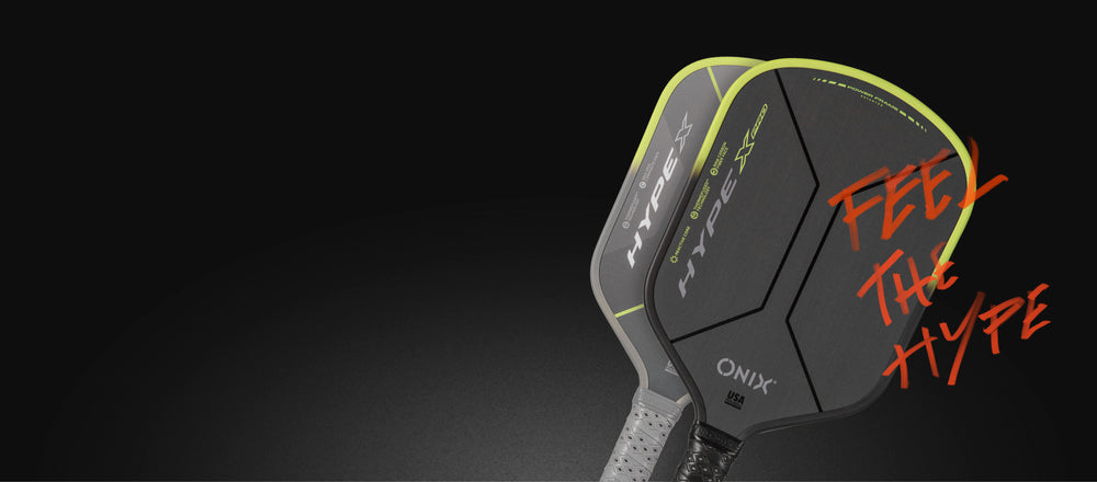 onix hype pickleball paddles new feel the hype raw carbon paddle