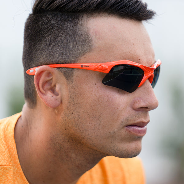 onix pickleball protective eyewear on man side view
