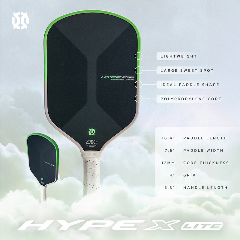 Hype X Lite Pickleball Paddle | Onix Pickleball