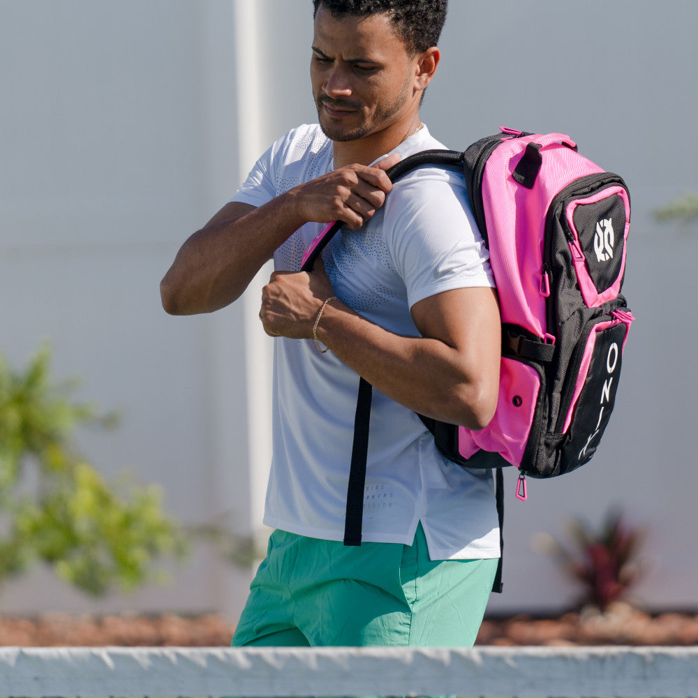 ソレイル　ボディーバッグ　ブラック　ピンク Pro Team Pickleball Backpack | Onix Pickleball