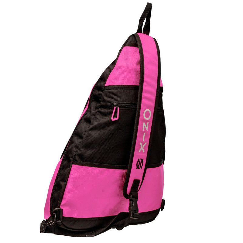 Pickleball-Tasche Mit Schlägerfach, Zaunhaken & Verstellbarem Sling-Gurt – Wasserabweisend, 28x18x43 Cm – Für Damen & Herren, Inkl. Diebstahlschutz