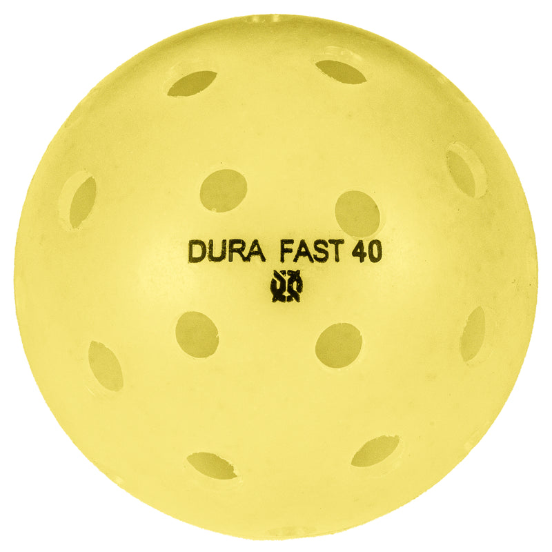 12 Balles De Pickleball Rockible - Compétition 74mm, 40 Trous Pour Entraînement & Tournoi