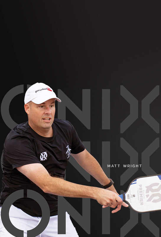 pro pickleball athlete Matt Wright