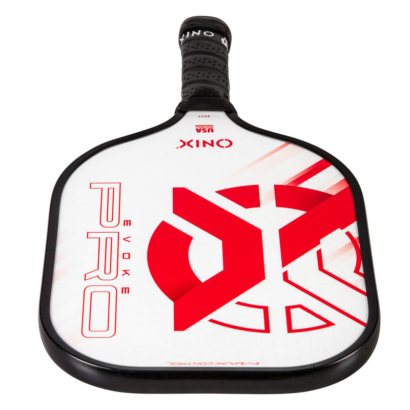 ONIX Evoke Pro Pickleball Paddle Features Composite Face and Precision Cut Polypropylene Core_8