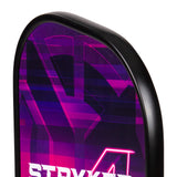Onix Stryker 4 Pickleball Paddle Features Polypropylene Core, Graphite Face, and Larger Sweet Spot – Purple_4