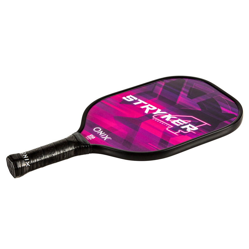 Onix Stryker 4 Pickleball Paddle Features Polypropylene Core, Graphite Face, and Larger Sweet Spot – Purple_6