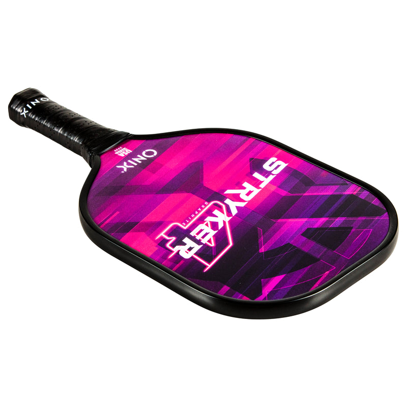 Onix Stryker 4 Pickleball Paddle Features Polypropylene Core, Graphite Face, and Larger Sweet Spot – Purple_7