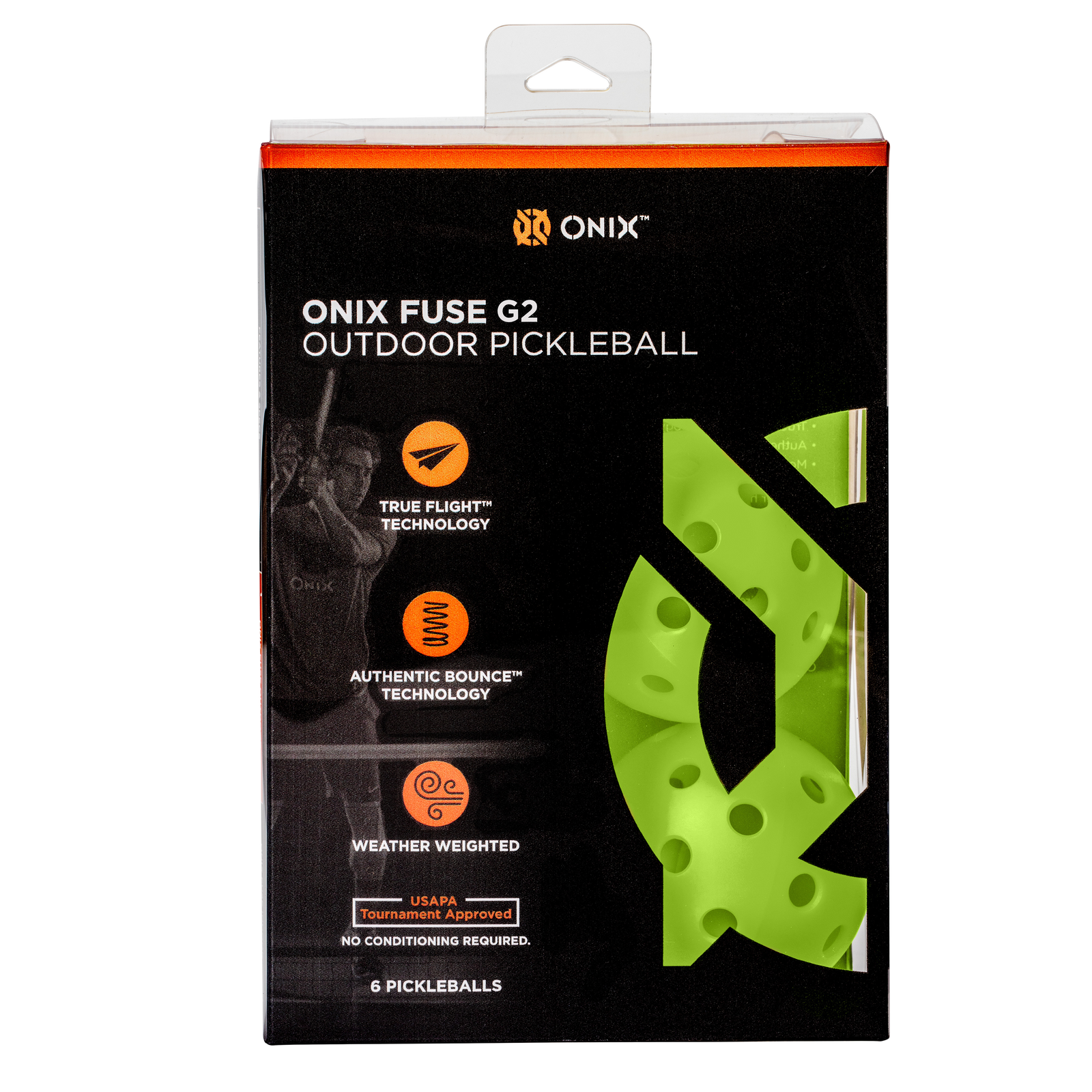Fuse G2 Pickleball - Best Outdoor Pickleball Balls | Onix Pickleball