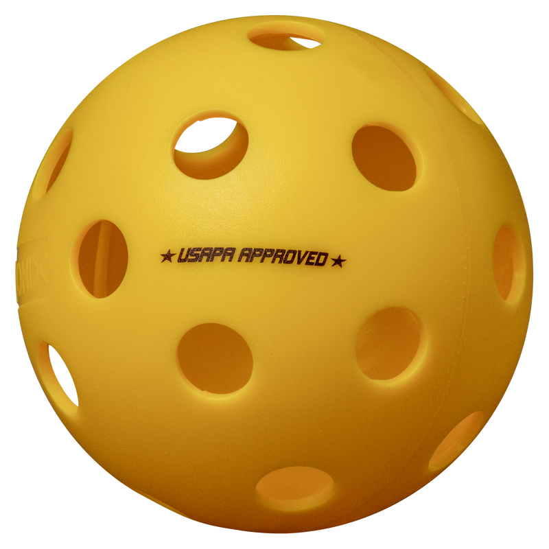 Fuse Indoor Yellow Pickleball Ball
