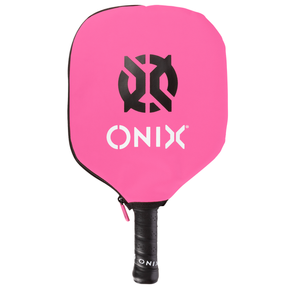 ONIX Pink/Black Pickleball Paddle Cover - paddle with a purpose
