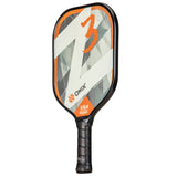 ONIX Z3 Pickleball Paddle Angled Front View - Orange - USA Pickleball Approved