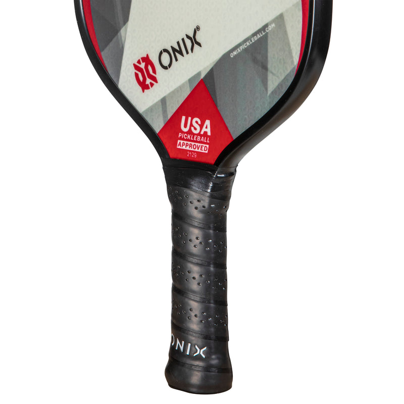 ONIX Z3 Pickleball Paddle Handle - Red - USA Pickleball Approved