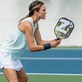 Black Pickleball Wristband