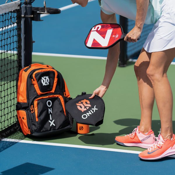 ONIX Black/Orange Pickleball Paddle Cover